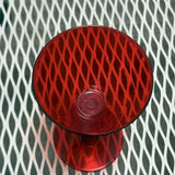 ヴィンテージプラスチックカップ　【ミスター・ピーナッツ（Mr. Peanut】　USA製 レッド