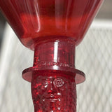 ヴィンテージプラスチックカップ　【ミスター・ピーナッツ（Mr. Peanut】　USA製 レッド