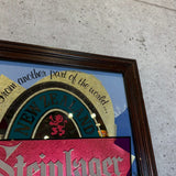 パブミラー　【Steinlager（スタインラガー）】　ヴィンテージミラー