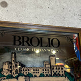 パブミラー　【BROLIO（ブローリオ）】　ヴィンテージミラー