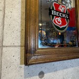 パブミラー　【BECK'S（ベックス）】　ヴィンテージミラー