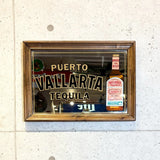 パブミラー　【PUERTO VALLARTA（プエルト・バジャルタ）】　ヴィンテージミラー