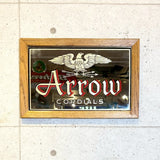 パブミラー　【Arrow Cordials（アロー・コーディアズ）】　ヴィンテージミラー