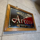 パブミラー　【Arrow Cordials（アロー・コーディアズ）】　ヴィンテージミラー