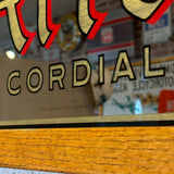 パブミラー　【Arrow Cordials（アロー・コーディアズ）】　ヴィンテージミラー