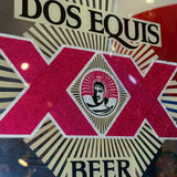 パブミラー　【Dos Equis（ドスエキス）】　ヴィンテージミラー
