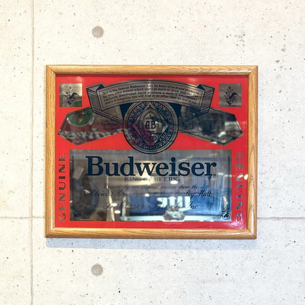 パブミラー 【Budweiser（バドワイザー）】 ヴィンテージミラー – L.A.