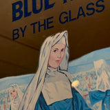 パブミラー　【BLUE NUN（ブルーナン）】　ヴィンテージミラー