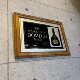 パブミラー　【MARQUES DE DOMECQ（マルケス デ ドメック）】　ヴィンテージミラー