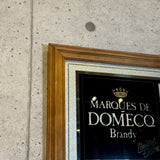 パブミラー　【MARQUES DE DOMECQ（マルケス デ ドメック）】　ヴィンテージミラー