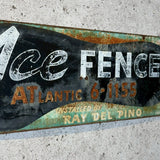 アドバタイジングメタルサイン　【Ace Fence（エース・フェンス）】　フェンス用ミニ看板