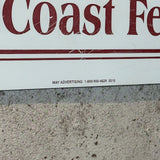 アドバタイジングメタルサイン　【Orange Coast Fence Co.（オレンジ・コースト・フェンス）】　フェンス用ミニ看板