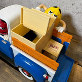 ディスペンサー　【M&M's（エムアンドエムズ）/ Sweet Wheelin' Red's Garage】　ディスプレイ　ヴィンテージ