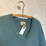 L.L.Bean 2000’s コットンカシミヤ Vネックセーター　古着