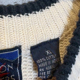 ヴィンテージセーター 【Cotton Traders】 90年代 ゴルフニット イギリスブランド　古着