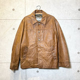 イタリア製 VERA PELLE 本革 レザージャケット　1973年　古着