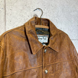 イタリア製 VERA PELLE 本革 レザージャケット　1973年　古着