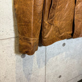 イタリア製 VERA PELLE 本革 レザージャケット　1973年　古着