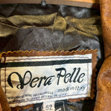 イタリア製 VERA PELLE 本革 レザージャケット　1973年　古着