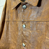 イタリア製 VERA PELLE 本革 レザージャケット　1973年　古着