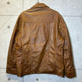 イタリア製 VERA PELLE 本革 レザージャケット　1973年　古着