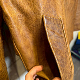 イタリア製 VERA PELLE 本革 レザージャケット　1973年　古着