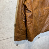 イタリア製 VERA PELLE 本革 レザージャケット　1973年　古着