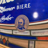 Labatt　ステンドグラス調　額縁　ヴィンテージ額縁　ヴィンテージアート　ガラス製品　パブアイテム　ヴィンテージ