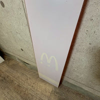 サイドパネル　看板　【MacDonald（マクドナルド）】公衆電話　ガレージアイテム　ヴィンテージ