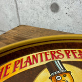 メタルトレイ【Mr.PEANUT(ミスターピーナッツ)】 The Planters Peanut Compan オーバルトレイ 販促用 ヴィンテージ