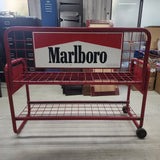 ヴィンテージワイヤーラック　【Marlboro（マルボロ）】　大型キャビネット　什器