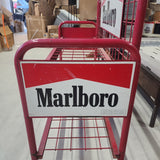 ヴィンテージワイヤーラック　【Marlboro（マルボロ）】　大型キャビネット　什器