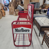 ヴィンテージワイヤーラック　【Marlboro（マルボロ）】　大型キャビネット　什器