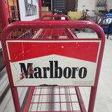 ヴィンテージワイヤーラック　【Marlboro（マルボロ）】　大型キャビネット　什器