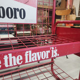 ヴィンテージワイヤーラック　【Marlboro（マルボロ）】　大型キャビネット　什器