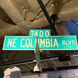 道路標識　【 NE COLUMBIA BLVD × NE 29TH AV】　ロードサイン