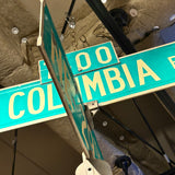 道路標識　【 NE COLUMBIA BLVD × NE 29TH AV】　ロードサイン