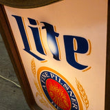 電飾クロック　【Miller Lite（ミラーライト）】　ヴィンテージ時計