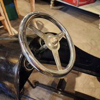 ペダルカー　【 Black Flamed Hot Rod Pedal Car】