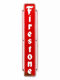 ホーロー看板　【Firestone（ファイアストン）】　ヴィンテージサイン