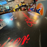 ラウンドテーブル　【Budweiser（バドワイザー）】　ヴィンテージテーブル　折りたたみ式