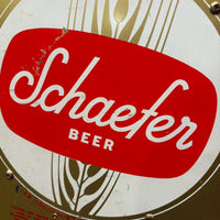 電飾看板【Schaefer（シェーファー）】 サインライト　ビールブランド　バーアイテム　ヴィンテージ