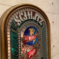 電飾看板　【Schlitz(シュリッツ)】　バーサイン　ヴィンテージ看板　ショップディスプレイ