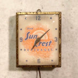 Sun Crest　ドリンクメーカー　clock　ヴィンテージクロック　ヴィンテージ時計