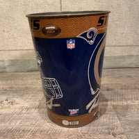 USA製　St. Louis Rams　アメリカンフットボールチーム　ゴミ箱　trash can　ツールボックス　収納ボックス