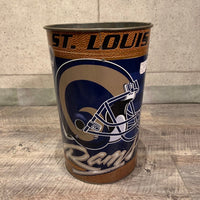 USA製　St. Louis Rams　アメリカンフットボールチーム　ゴミ箱　trash can　ツールボックス　収納ボックス