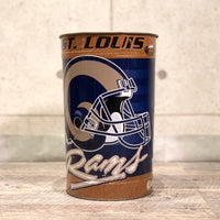 USA製　St. Louis Rams　アメリカンフットボールチーム　ゴミ箱　trash can　ツールボックス　収納ボックス