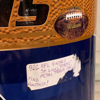 USA製　St. Louis Rams　アメリカンフットボールチーム　ゴミ箱　trash can　ツールボックス　収納ボックス