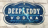 品番0422　サインプレート　DEEP EDDY VODKA　ディープエディ・ウォッカ　壁掛　千葉店