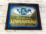 品番6374　パブミラー　LOWENBRAU　レーベンブロイ　ドイツビール　ヴィンテージ　千葉店